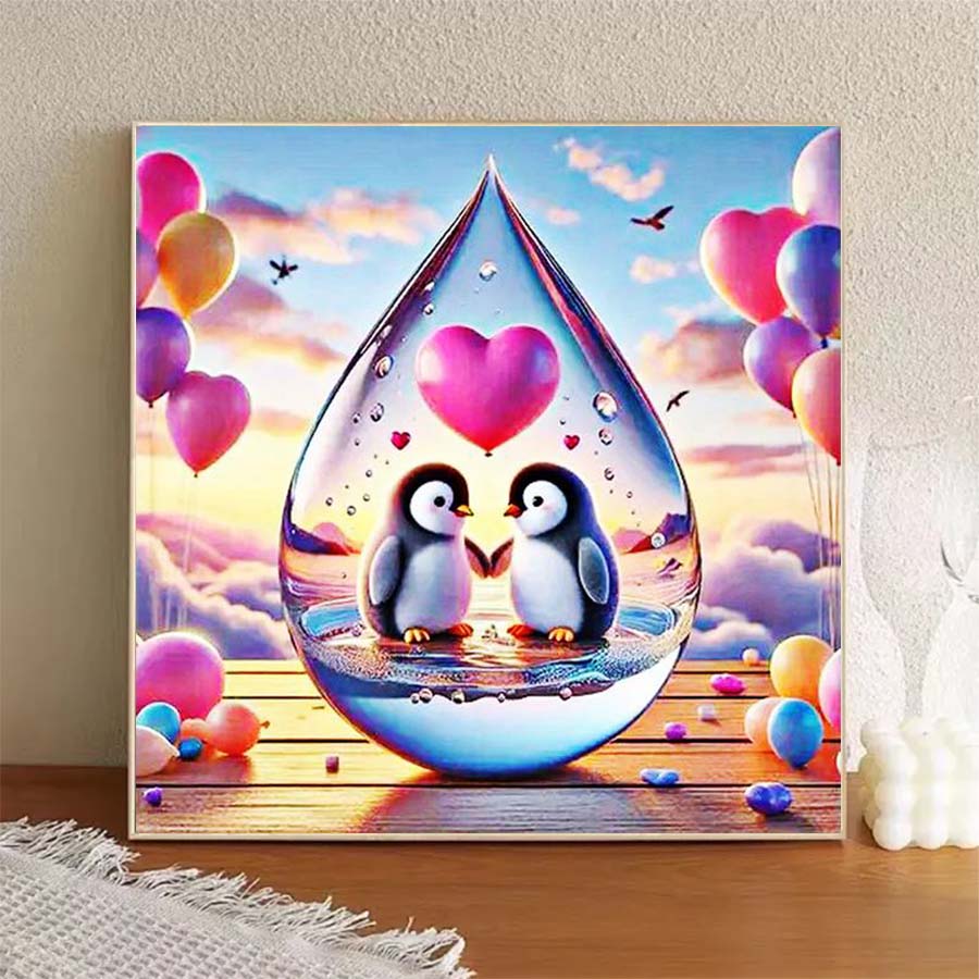 1 piece 5D DIY flocking cloth, - 5D Diamond Painting Kit Full Drill recension och pris