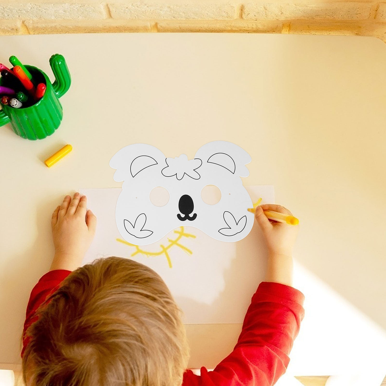 1Set Animal Shaped Blank Paper - Painting Supplies recension och pris