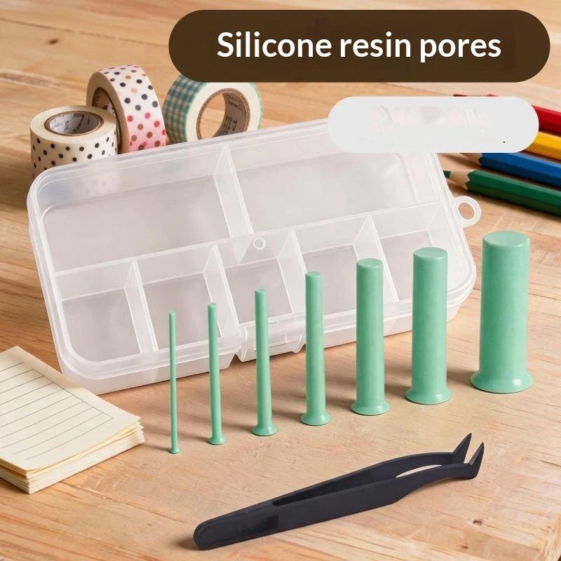 Resin Hole Maker Set 7 Sizes S - Silicone Epoxy Resin Molds Set recension och pris