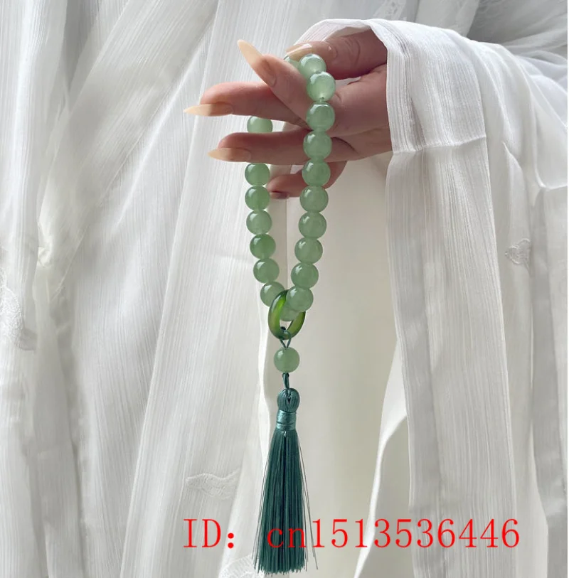 Green Jade Stone 12mm Beads Ta - Beading recension och pris